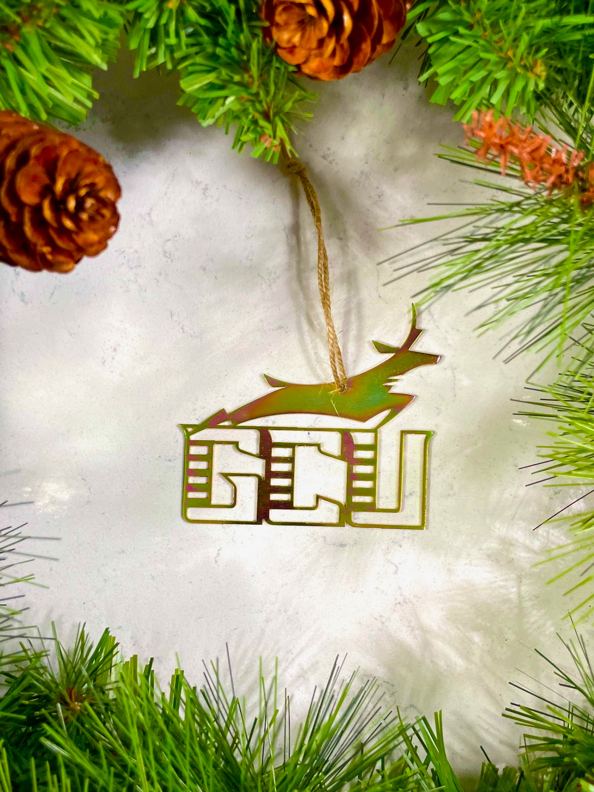 Grand Canyon University (GCU); Christmas Tree Ornament/Present Topper