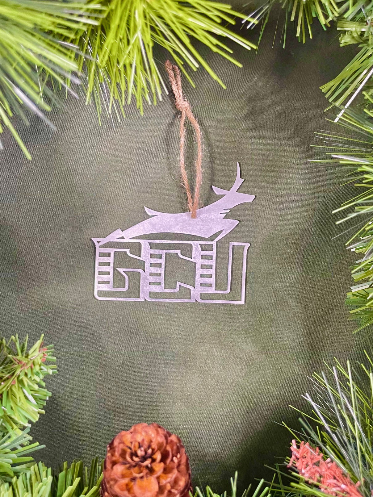 Grand Canyon University (GCU); Christmas Tree Ornament/Present Topper