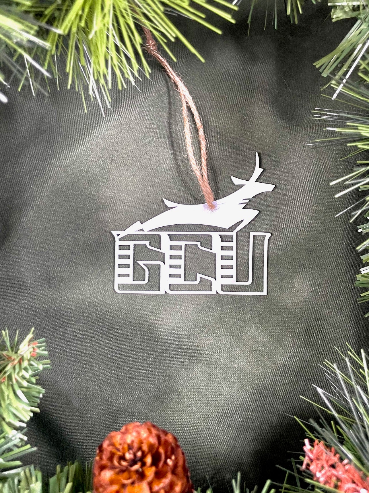 Grand Canyon University (GCU); Christmas Tree Ornament/Present Topper