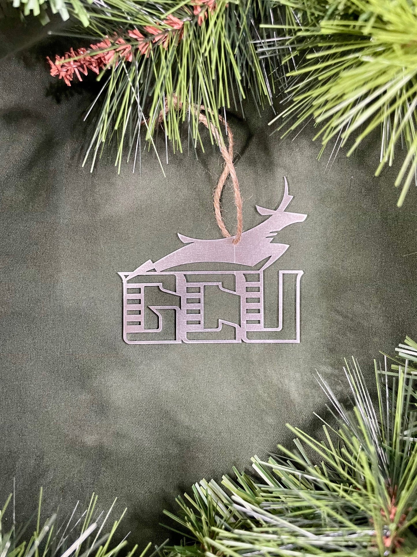 Grand Canyon University (GCU); Christmas Tree Ornament/Present Topper