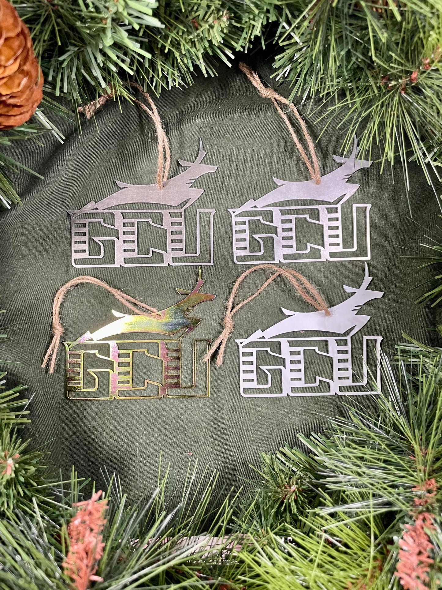 Grand Canyon University (GCU); Christmas Tree Ornament/Present Topper