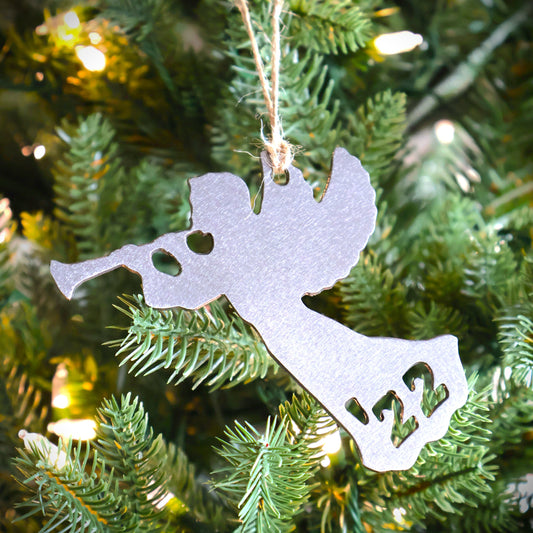 '22 Angel Christmas Tree Ornament/Present Topper