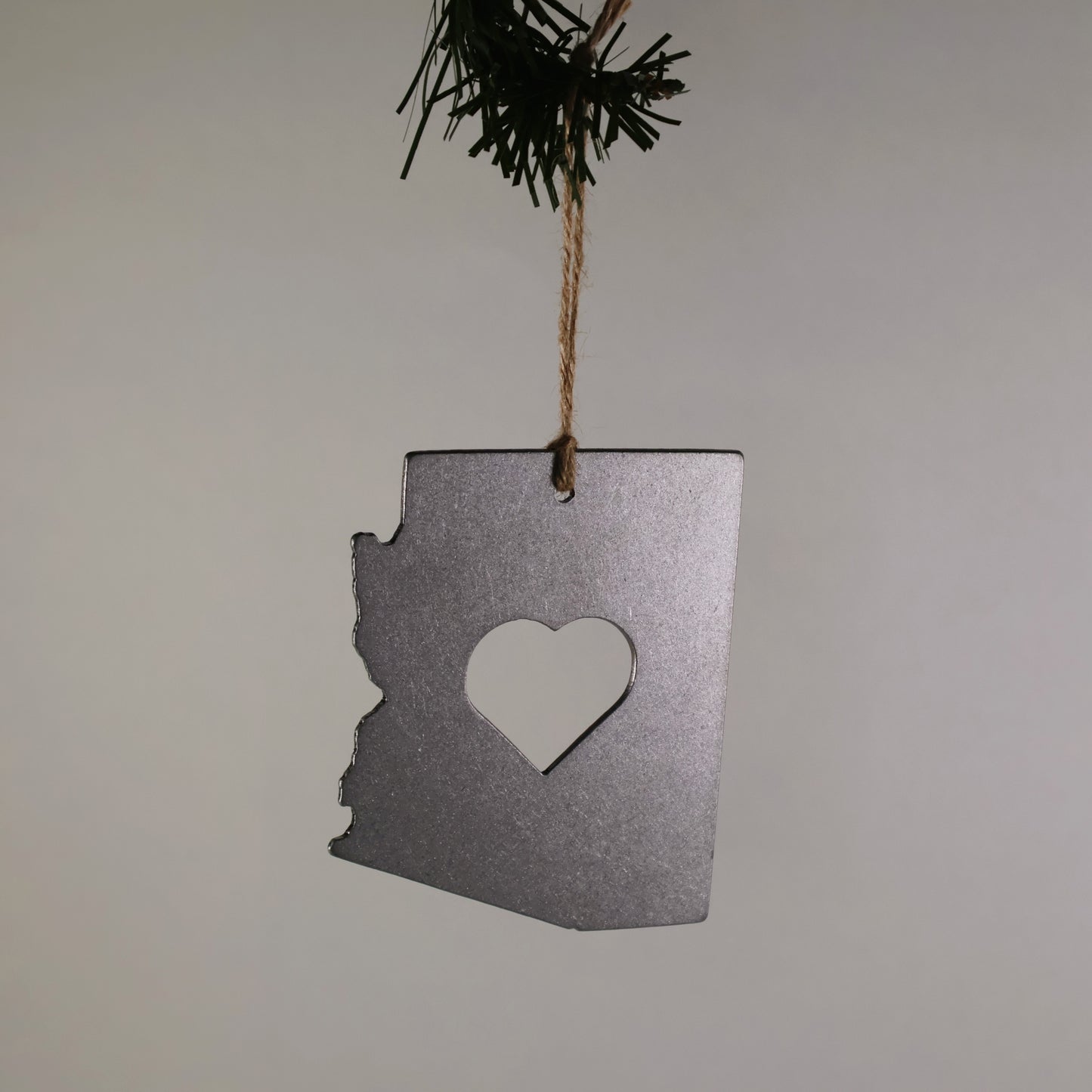 Arizona Steel Christmas Tree Ornament/Present Topper