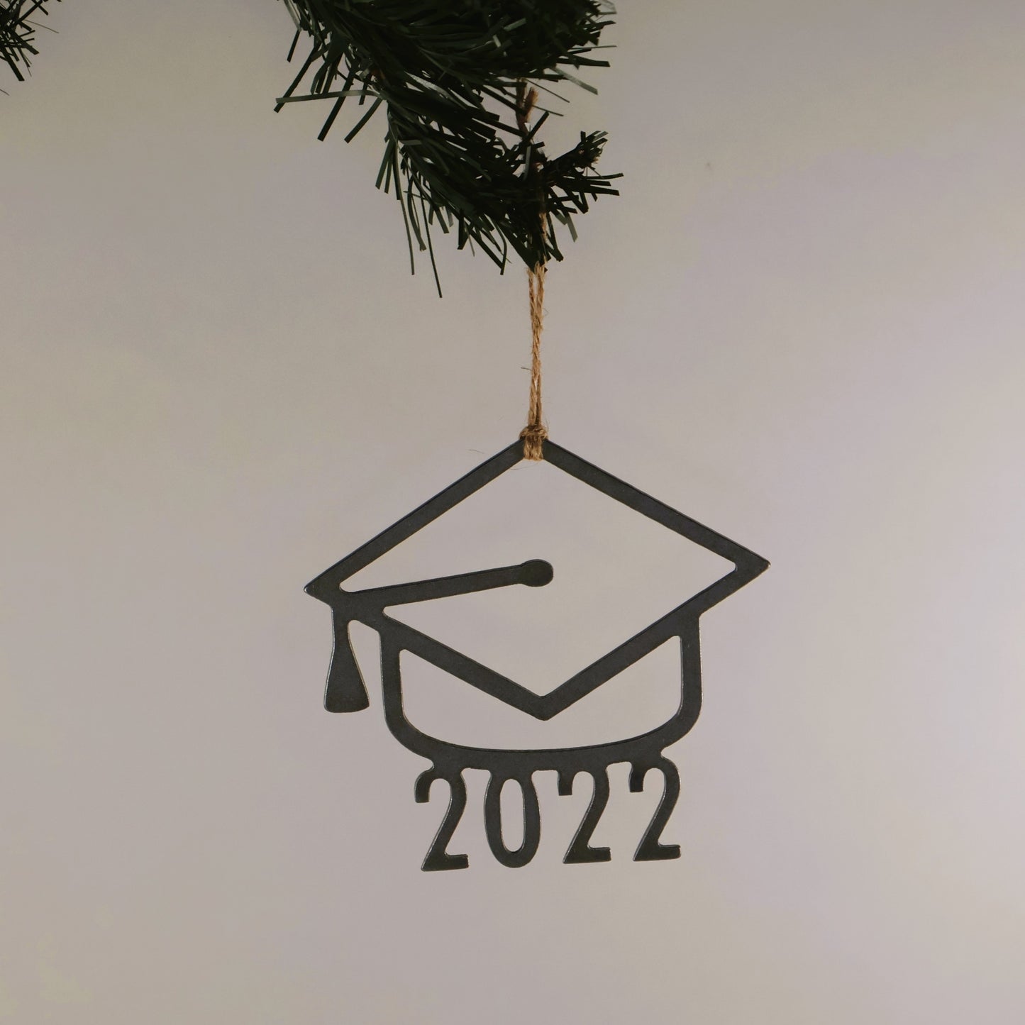 2023 Graduation: Steel Christmas Tree Ornament/Present Topper