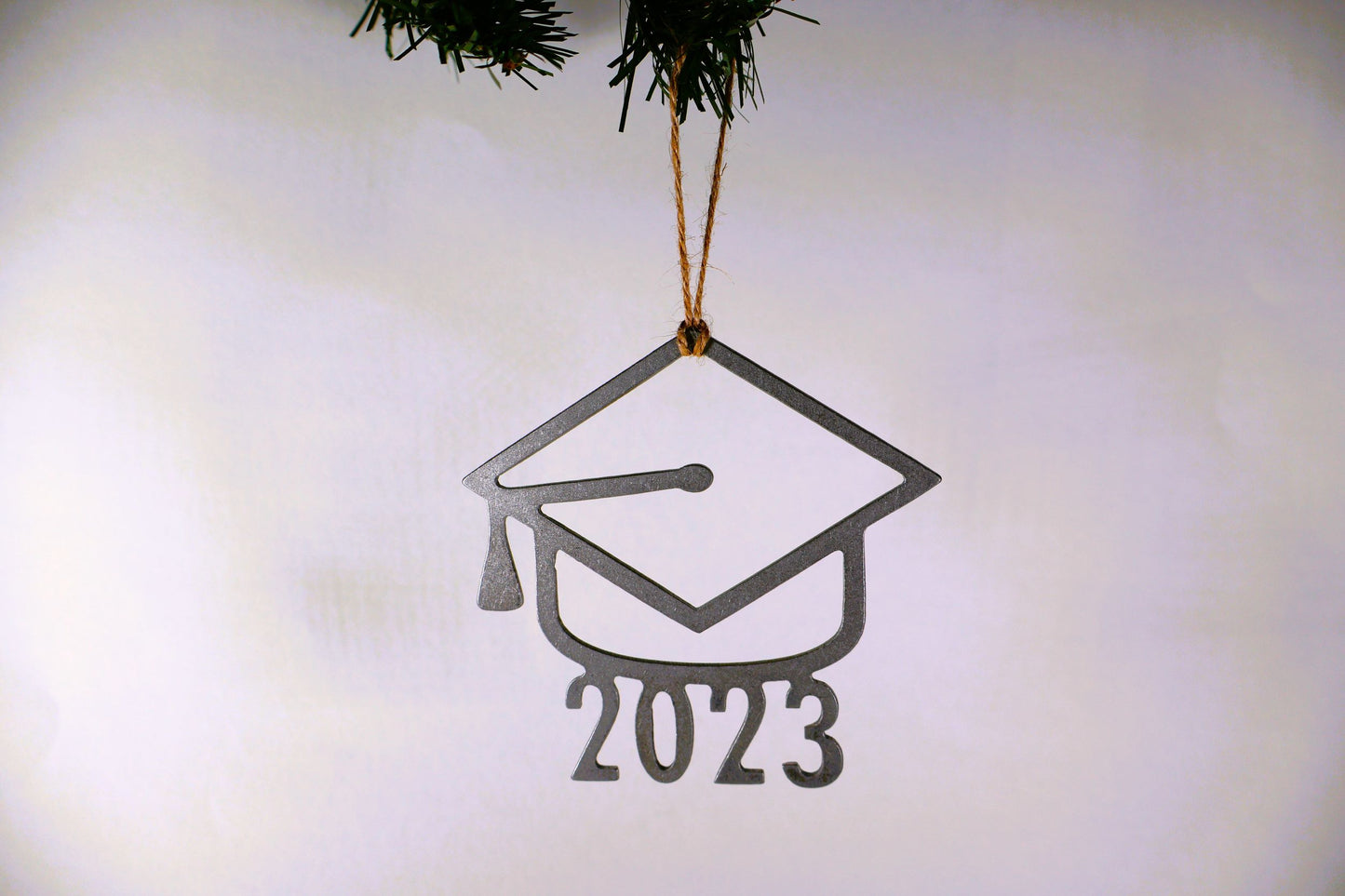 2023 Graduation: Steel Christmas Tree Ornament/Present Topper