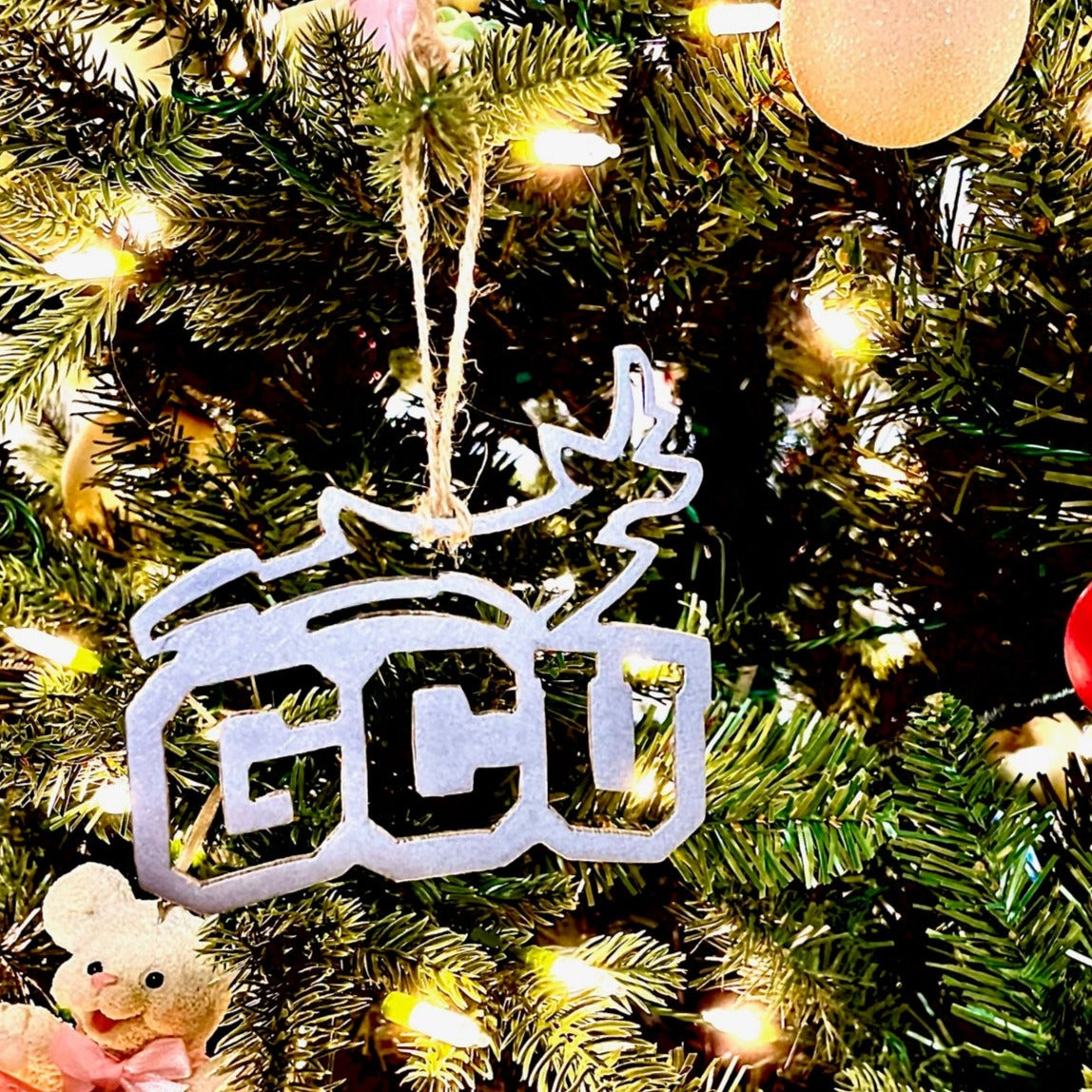 Grand Canyon University (GCU); Christmas Tree Ornament/Present Topper